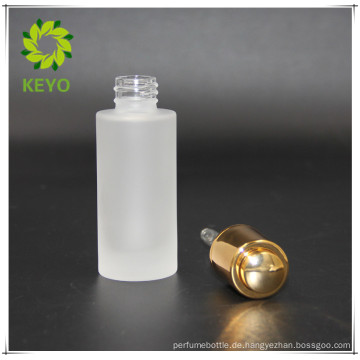 30 ml Milchflasche mit Goldpresse